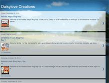 Tablet Screenshot of daisylovecreations.blogspot.com
