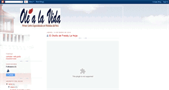 Desktop Screenshot of centroolealavida.blogspot.com