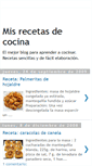 Mobile Screenshot of misrecetascocina.blogspot.com