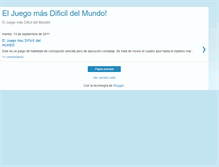 Tablet Screenshot of juegodelmcdonals.blogspot.com
