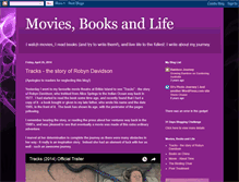 Tablet Screenshot of booksandmoviesandlife.blogspot.com