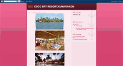 Desktop Screenshot of cocobayresortkumarakom.blogspot.com