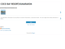 Tablet Screenshot of cocobayresortkumarakom.blogspot.com
