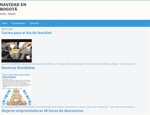 Tablet Screenshot of navidadenbogota.blogspot.com