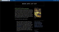 Desktop Screenshot of bookartsjetset.blogspot.com