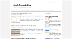 Desktop Screenshot of mobiletemplate.blogspot.com