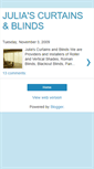 Mobile Screenshot of juliasblinds.blogspot.com