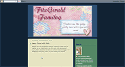 Desktop Screenshot of fitzgeraldfamilog.blogspot.com