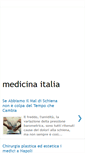 Mobile Screenshot of medicinaitalia.blogspot.com