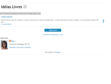 Tablet Screenshot of ideias-livrees.blogspot.com