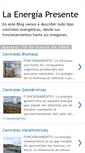 Mobile Screenshot of laenergiapresente.blogspot.com