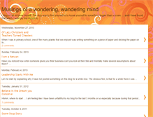 Tablet Screenshot of musingsofawonderingwanderingmind.blogspot.com