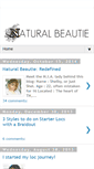 Mobile Screenshot of naturalxbeautie.blogspot.com