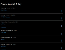 Tablet Screenshot of plasticanimaladay.blogspot.com