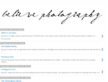 Tablet Screenshot of believephoto.blogspot.com