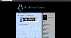 Desktop Screenshot of analemavision.blogspot.com