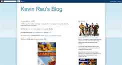 Desktop Screenshot of kevinrau.blogspot.com