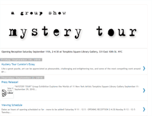 Tablet Screenshot of mysterytourartshow.blogspot.com