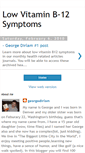 Mobile Screenshot of lowvitaminb12symptoms.blogspot.com