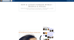Desktop Screenshot of new-fashion-world.blogspot.com