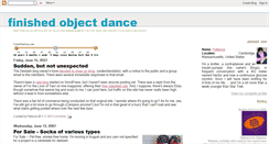 Desktop Screenshot of finishedobject.blogspot.com