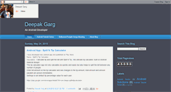 Desktop Screenshot of gargengineer.blogspot.com