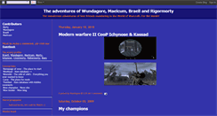 Desktop Screenshot of for-the-horde.blogspot.com