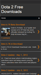 Mobile Screenshot of dota-2.blogspot.com