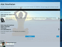 Tablet Screenshot of alat-alatkesehatan.blogspot.com