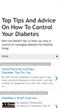 Mobile Screenshot of diabetescontrolinformation.blogspot.com