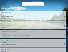 Tablet Screenshot of knowingcat.blogspot.com