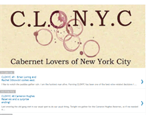 Tablet Screenshot of clonyc.blogspot.com