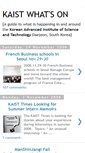 Mobile Screenshot of kaistwhatson.blogspot.com