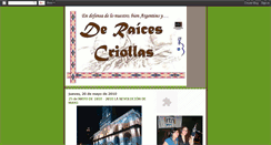 Desktop Screenshot of deraicescriollas.blogspot.com