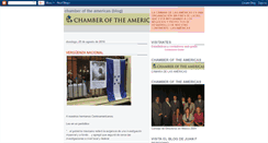 Desktop Screenshot of chamberoftheamericasblog.blogspot.com