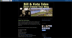 Desktop Screenshot of billandkate2010irelandtour.blogspot.com