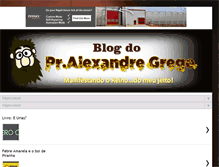 Tablet Screenshot of pralexandregrego.blogspot.com