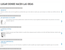 Tablet Screenshot of nacen-ideas.blogspot.com