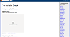 Desktop Screenshot of gamalielsdesk.blogspot.com