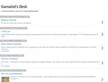 Tablet Screenshot of gamalielsdesk.blogspot.com