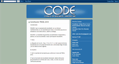 Desktop Screenshot of codederechoudp.blogspot.com