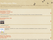 Tablet Screenshot of partilha-entre-maes.blogspot.com