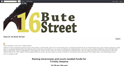 Desktop Screenshot of 16butestreet.blogspot.com