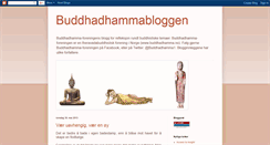 Desktop Screenshot of buddhadhammabloggen.blogspot.com