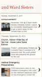 Mobile Screenshot of ml2ndwardsisters.blogspot.com