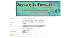 Desktop Screenshot of payitforwardphoto.blogspot.com