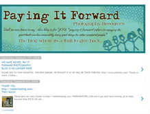 Tablet Screenshot of payitforwardphoto.blogspot.com