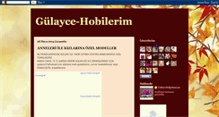 Desktop Screenshot of gulaycehobilerim.blogspot.com