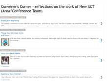 Tablet Screenshot of convenerscorner.blogspot.com