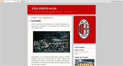 Desktop Screenshot of jogabonitomilan.blogspot.com